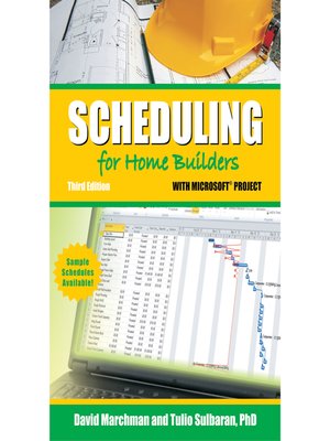 cover image of Scheduling for Home Builders with Microsoft Project